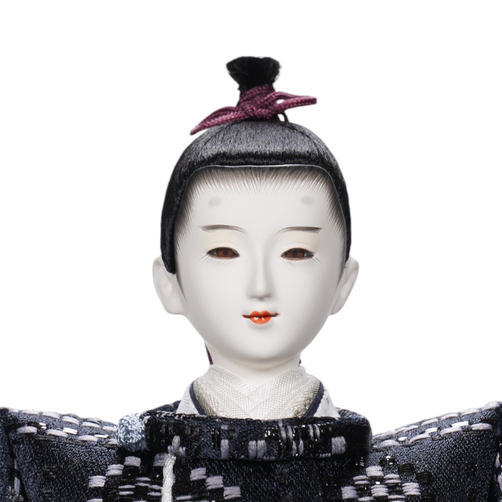 【雛人形】京十二番 平安 横段菱小市松寄せ文様 親王飾り | 小出松寿作_5