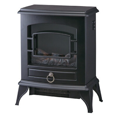 【暖房 ストーブ冬ノスタルジア 暖炉型ヒーター CH-T1840BK】 暖房 ヒーター ストーブ 冬 寒い リビング 季節家電 暖炉 Nostalgie