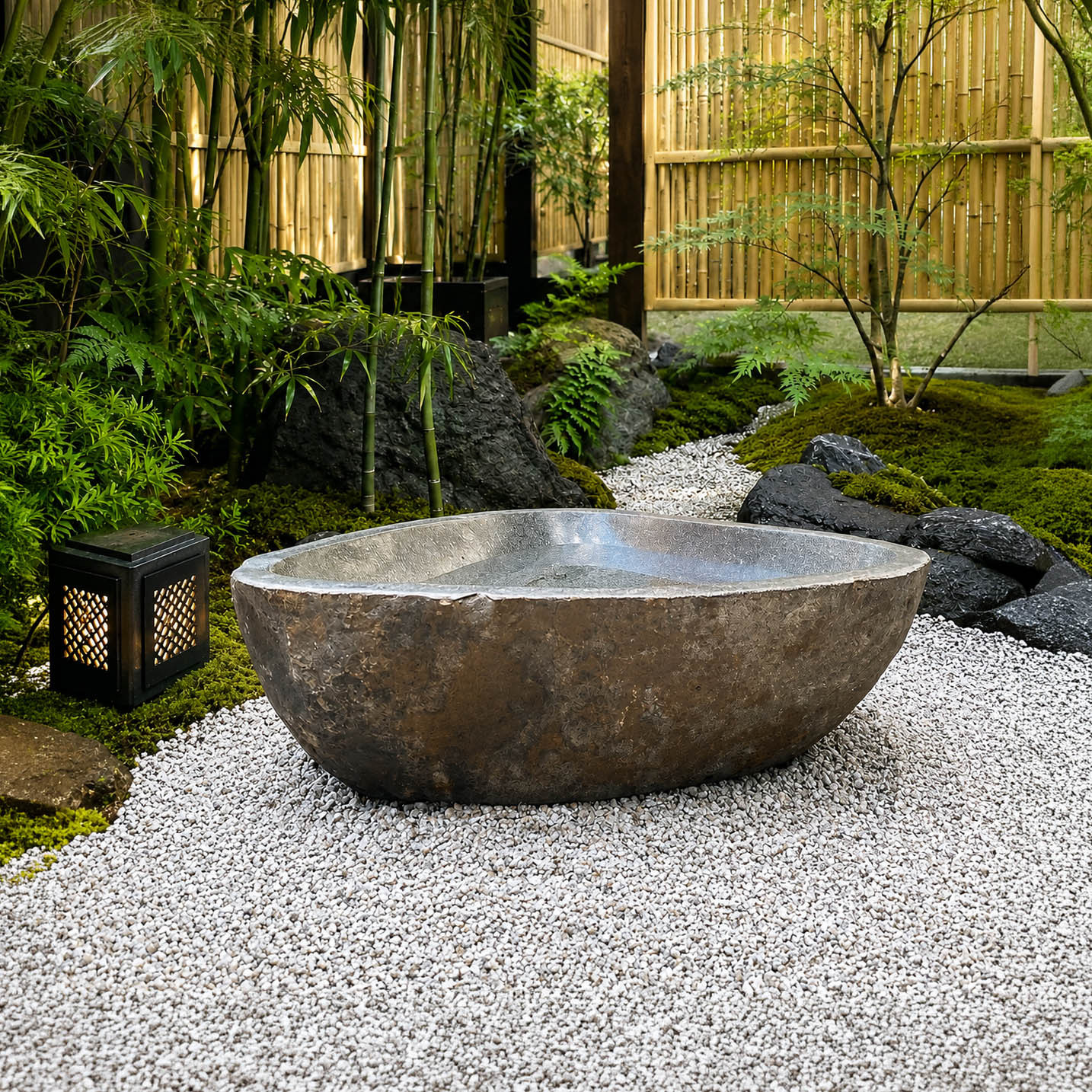 つくばい 手水鉢 水鉢 睡蓮鉢 石 大型 蹲 スイレン鉢 ハス鉢 水盤 坪庭