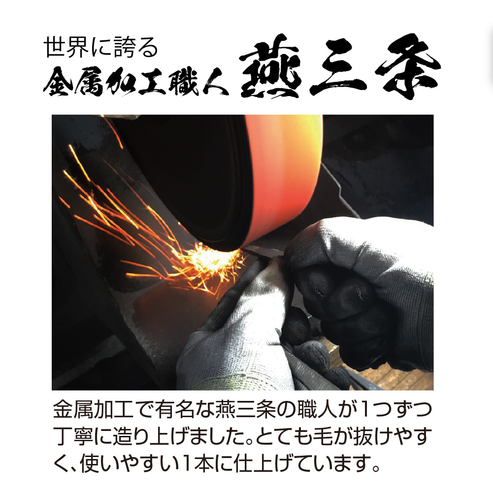 毛抜き 日本製 高級 燕三条 鼻毛 耳毛抜き 手作り ツイザー75mm 職人さんの毛抜き 関連画像2
