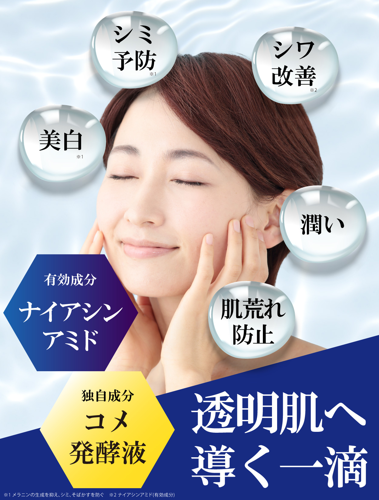 蔵元の雫 薬用美白シワ改善ローション20ml お試しサイズ 美白化粧水