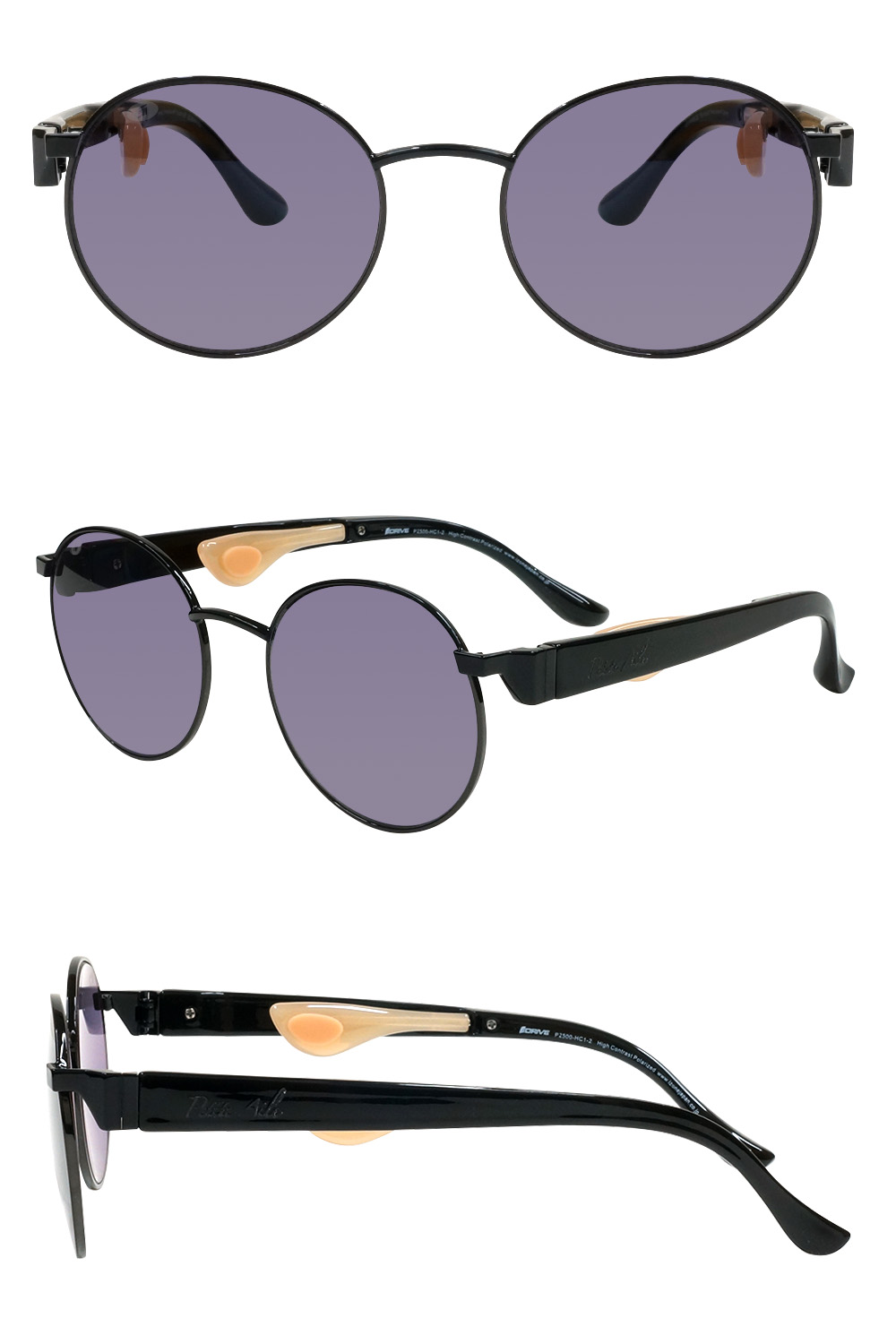 サングラス レディース メンズ 偏光 UV 鼻あて なし 鼻に跡がつかない 紫外線 カット 父の日 IZONE NEW YORK  Petite Aile プティエル P2500A-HC 爆買の画像
