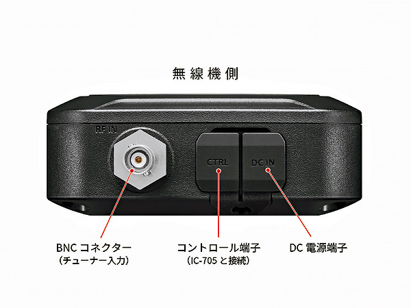 AH-705　アイコム　HF/50MHz　IC-705専用オートアンテナチューナー　AH705