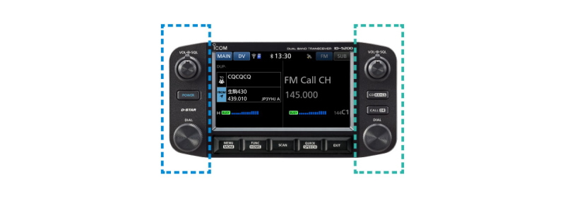 仮予約】【7月末発売予定】ID-5200 アイコム 144/430MHz デュアル