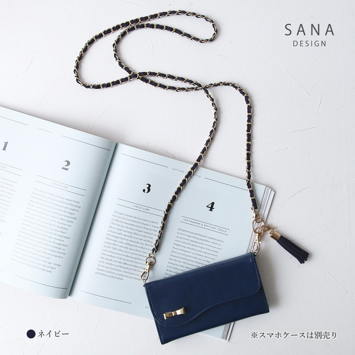 新品・未使用✴︎迷彩柄・タッセル付き・ショルダー用ロングストラップ付き・バック✴︎ 16色 ショルダー ストラップ チェーン タッセル付き 斜め掛け