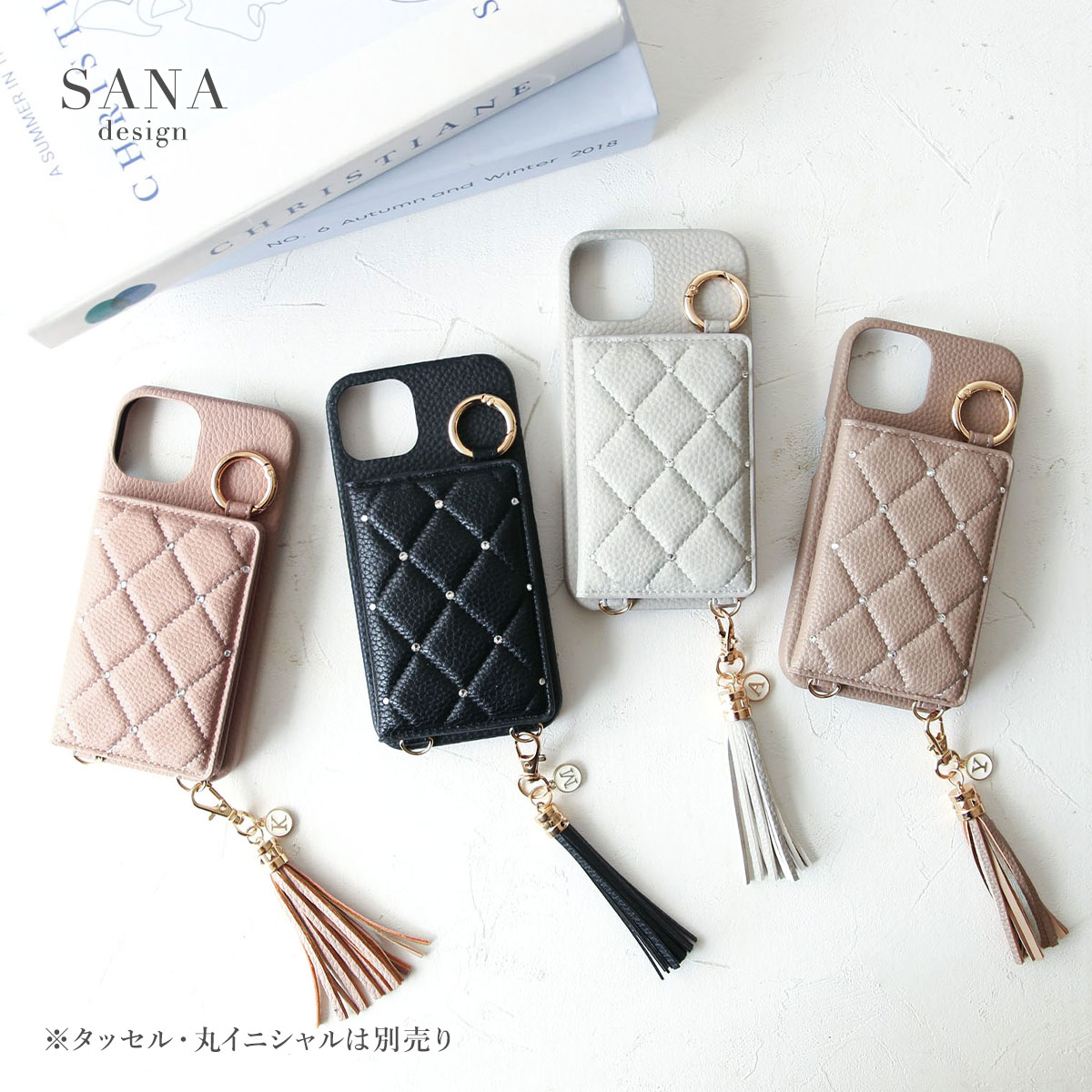 iPhone 14 Pro 「 背面 ハード スワロ キルティング 」 iPhone14