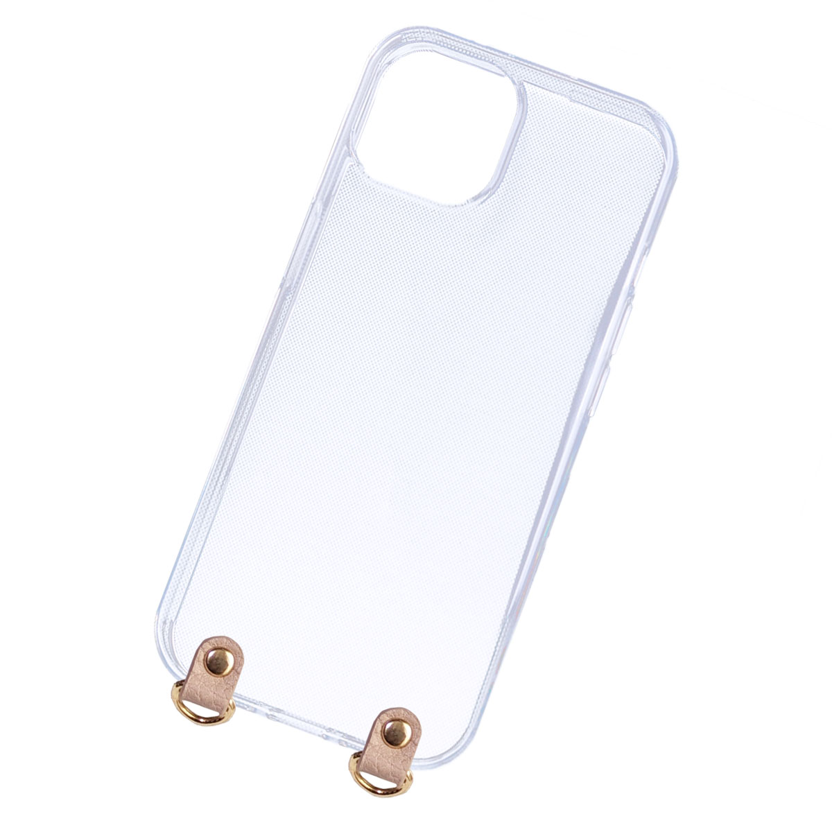 iPhone 8Plus クリア ケース ショルダー アイフォン8 7プラス ストラップホール付き 透明 カバー 「 カラーフック付き ソフト クリア ケース 」｜izu｜04