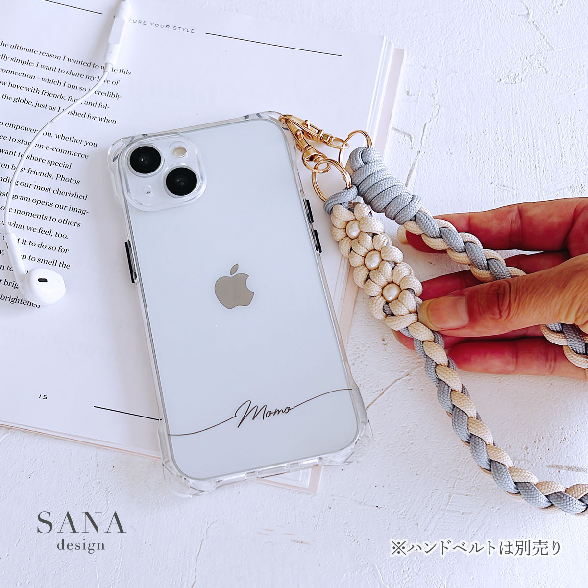 iPhone 14 iPhone14 クリア ケース ショルダー ストラップ