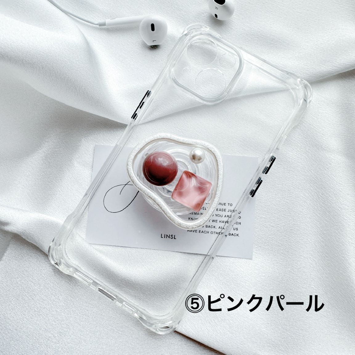  フォンタブ スマホストラップホルダー 小さい ステンレス角度が自由に変えられる