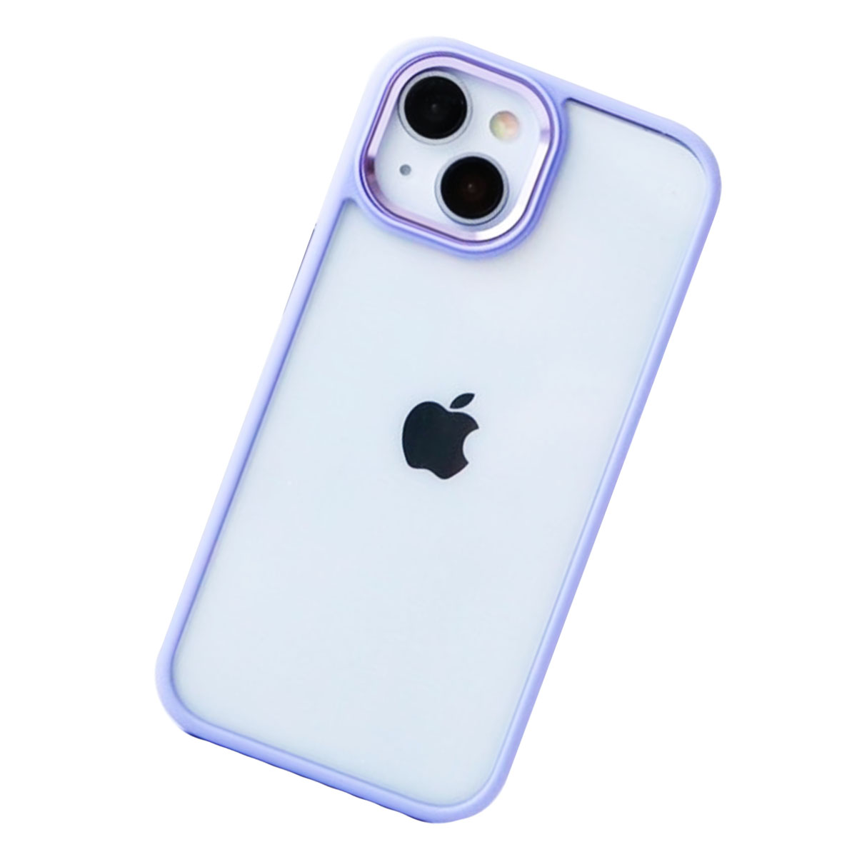 iPhone15 クリア ケース ハイブリッド アイフォン15 透明 カバー ステッカー 耐衝撃 写真 「 カラー フレーム  ハイブリッド クリア ケース 」｜izu｜04