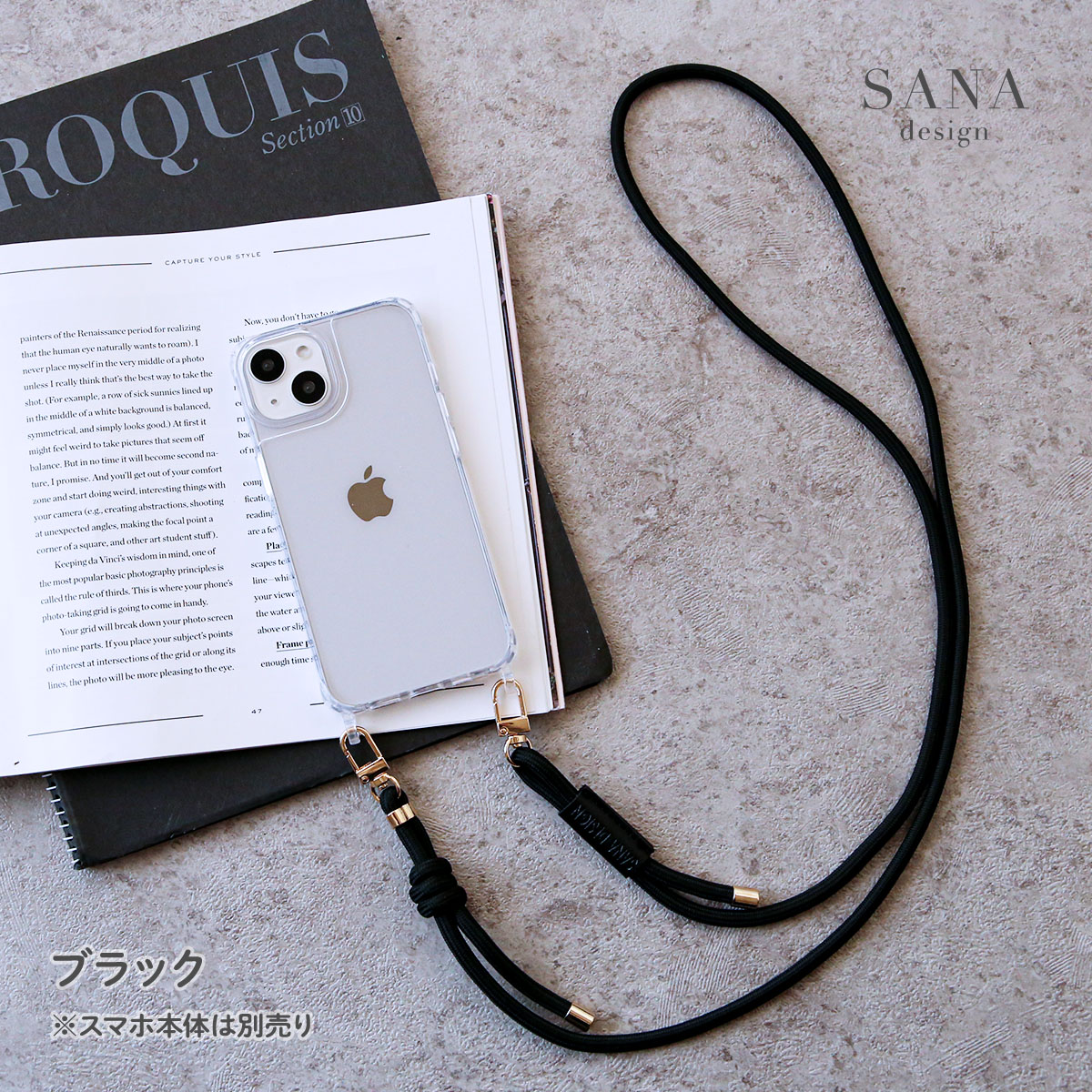 iPhone 14 Pro Max iPhone14 ProMax クリア ケース ショルダーベルト