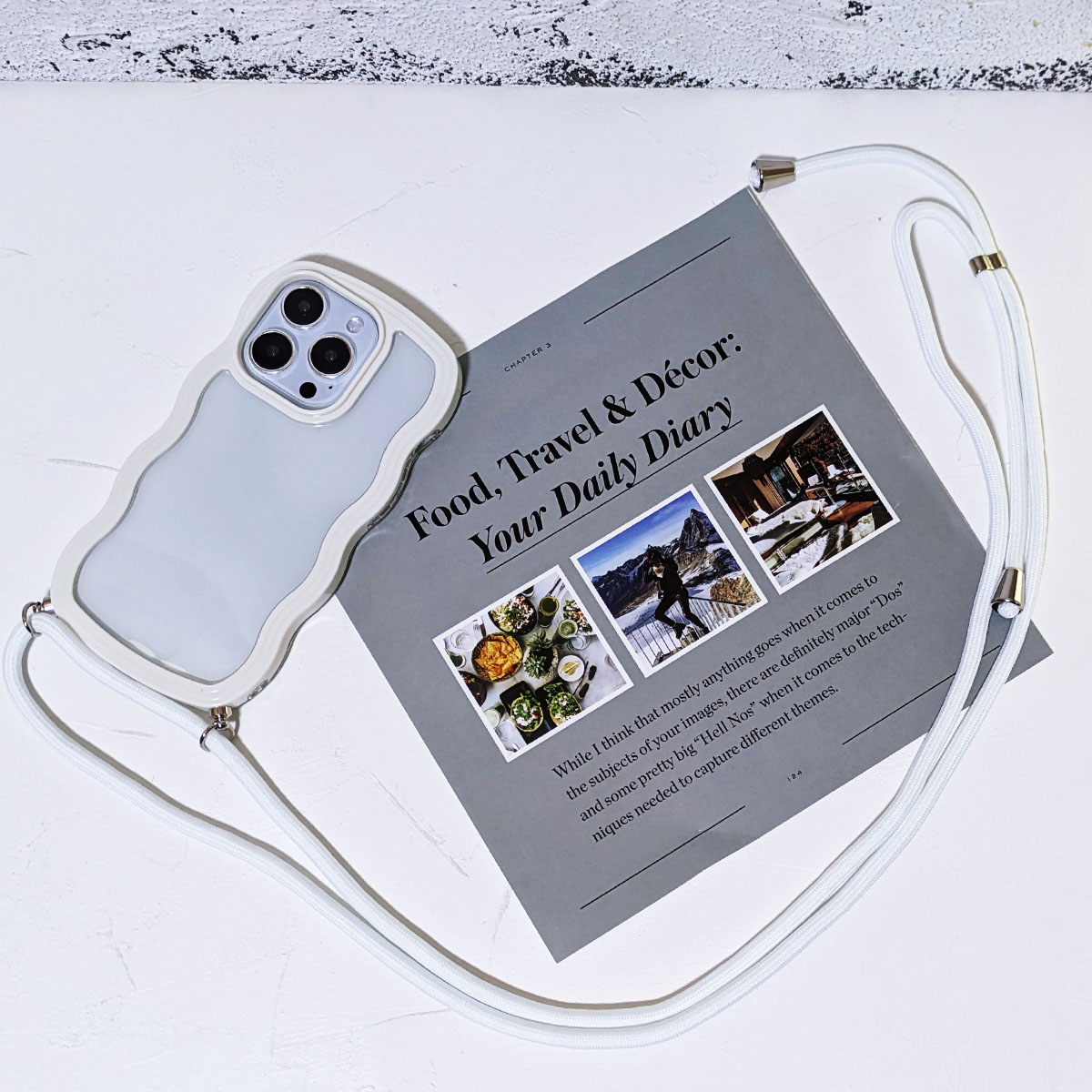 ★美品★iPhone13★128GB★ホワイト★新品ケース付き★ iPhone13ケース(表面のみ印刷)白 | オリジナルスマホケース作成の