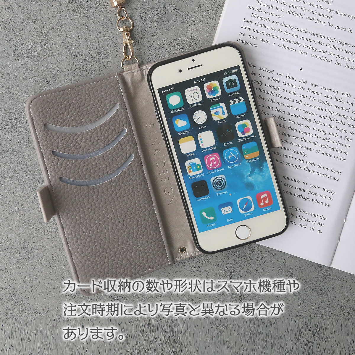 iPhone 15 15Plus 15Pro Max SE3 第3世代 14 13 手帳型 軽い スマホ カバー ケース サイドマグネット 星「 超 軽量 型押し スター 」｜izu｜05