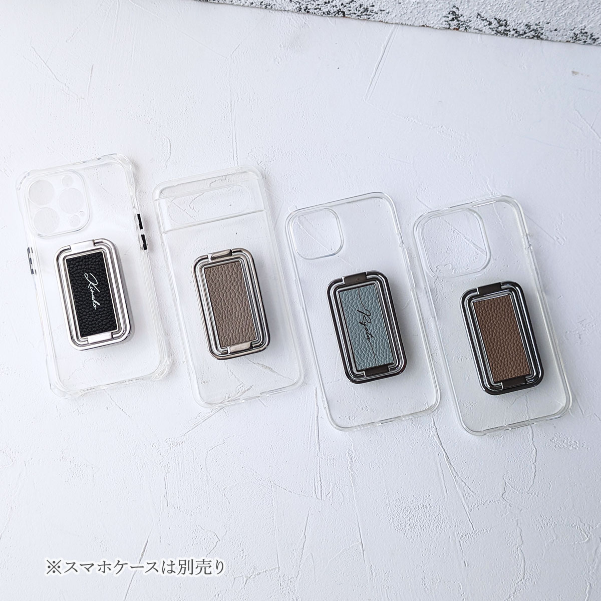  多機能 リング メタル スクエアスタンド機能 動画視聴自撮り棒落下防止フックお持ちのケースに貼るだけ