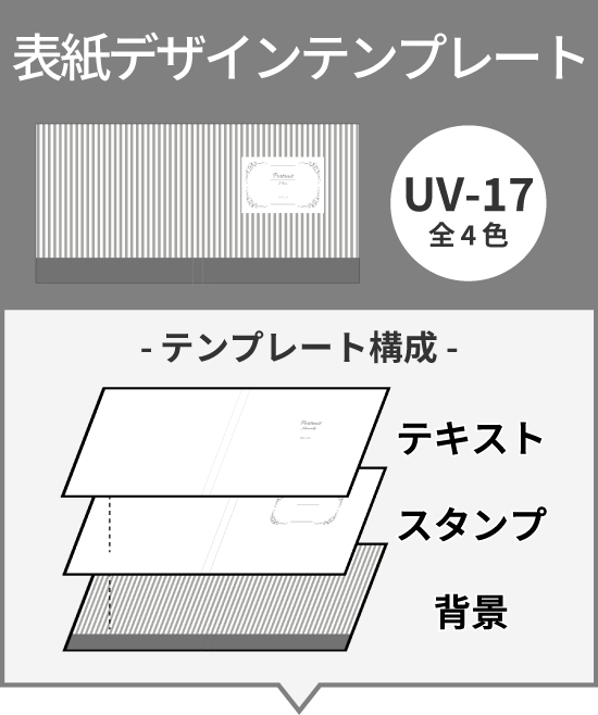 写真台紙 アルバム 名入れ オーダー印刷 デザイン写真台紙 ストライプ 4面 ブックタイプ 6切 2L ジャケットサイズ 全4色 イズミダイシ :  uv-stripe-j4 : 写真台紙 イズミダイシ ヤフー店 - 通販 - Yahoo!ショッピング