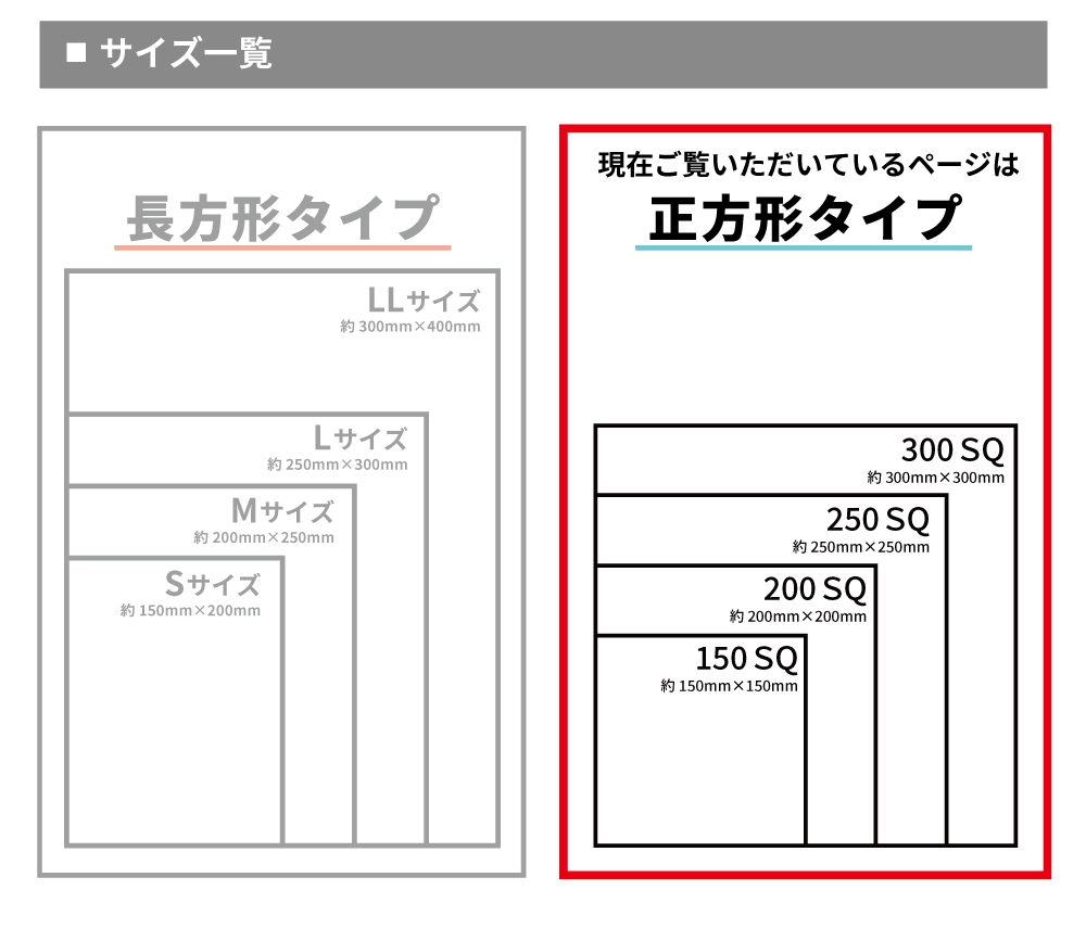 サイズ一覧