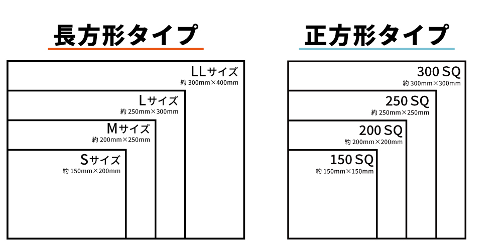 サイズ一覧