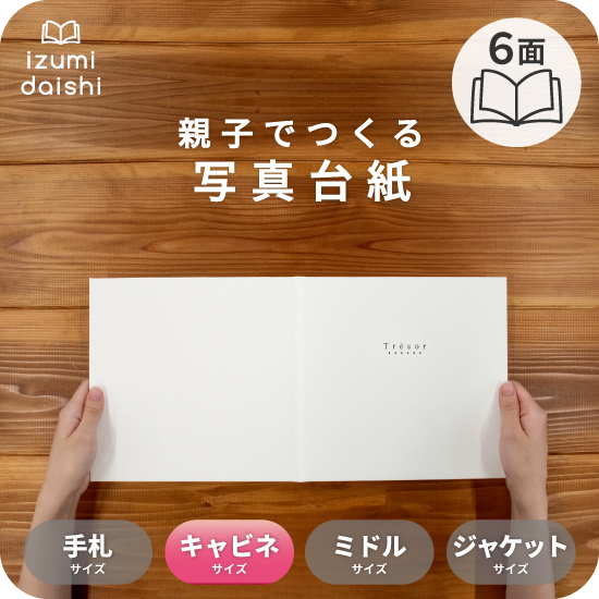 写真台紙 アルバム トレジャー 6面 ブックタイプ 2L L判