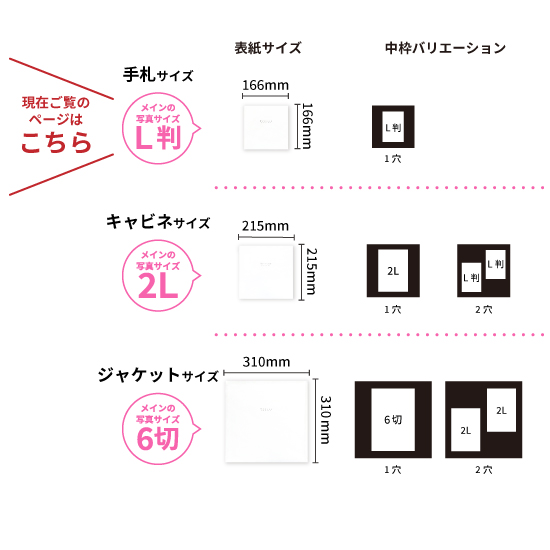 写真台紙 アルバム トレジャー 2面 見開き L判 手札サイズ イズミダイシ