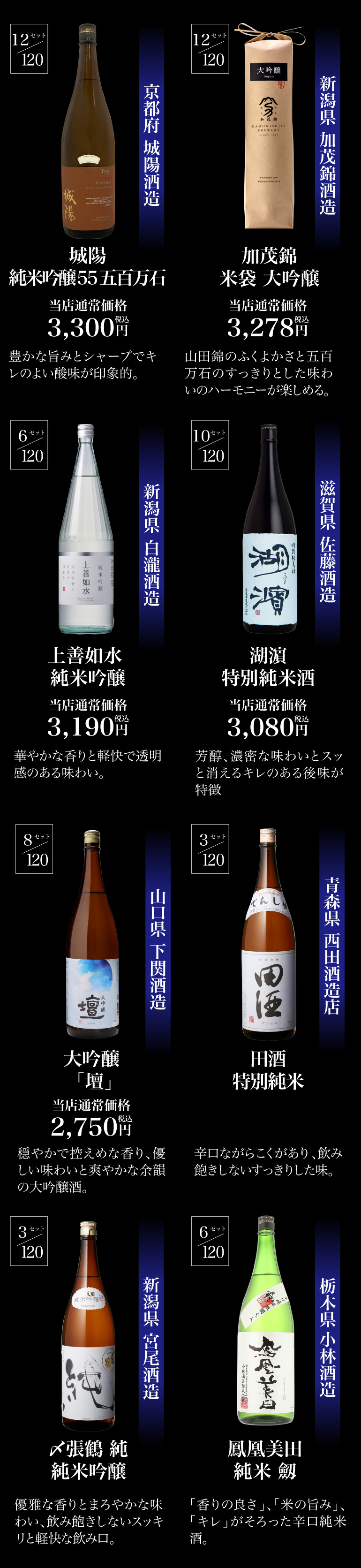 日本酒くじ 1800ml×3本セット 第19弾 限定90セット 特賞は十四代