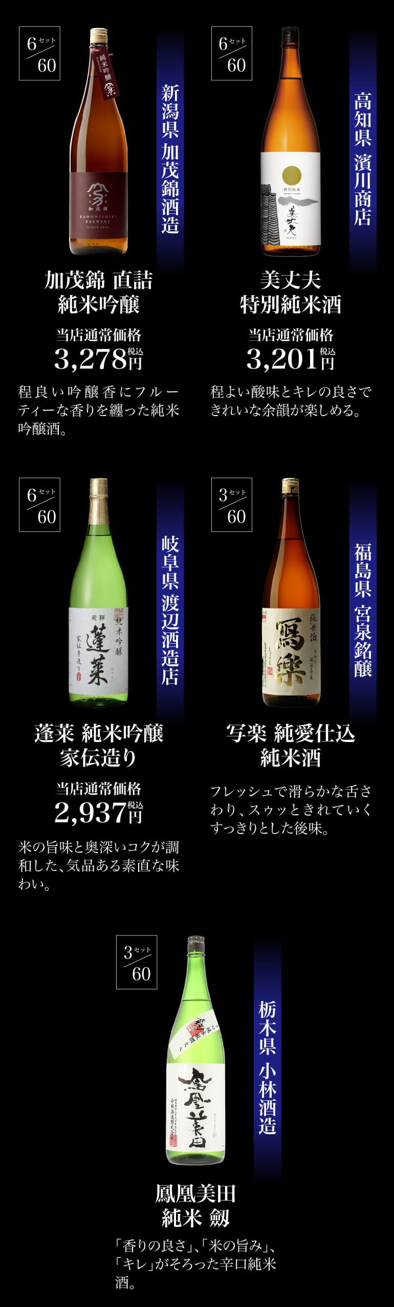 日本酒 5本セット 2025年製造 日本酒 大吟醸酒 5酒蔵 大吟醸 飲み比べセット 一升瓶 5本組 1800ml お