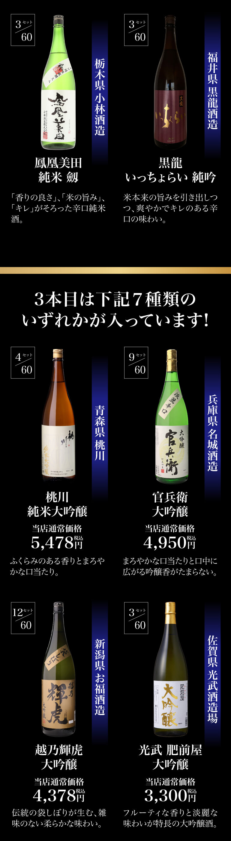 十四代 7/10〜12限定 全品P2倍 日本酒福袋 1800ml×3本セット 第32弾