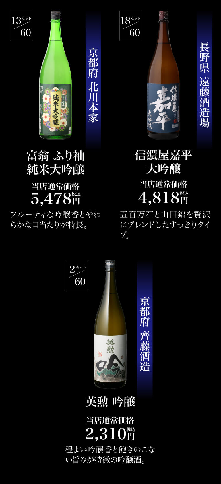 飛露喜 陽乃鳥 日本酒セット 55180-248-