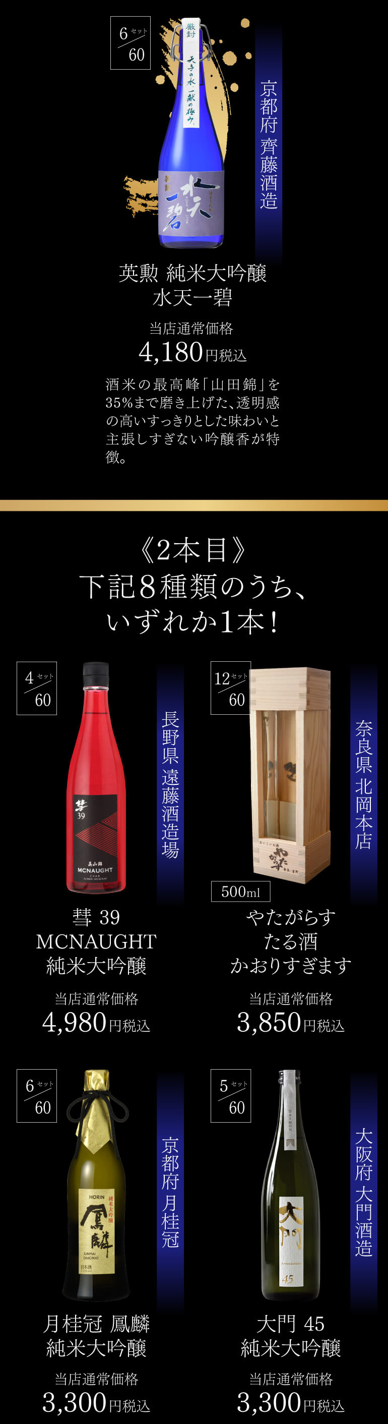 十四代 第24弾 日本酒福袋 720ml×4本セット 限定60セット が入っ