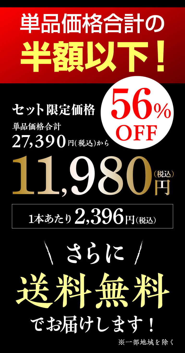 純米大吟醸5本飲み比べセット