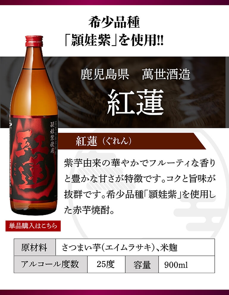 焼酎 芋焼酎 焼酎専門店スタッフ厳選！ 焼酎の本場『九州』の 6