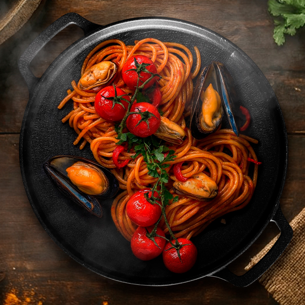 鉄板マルチグリドル縁型23cm