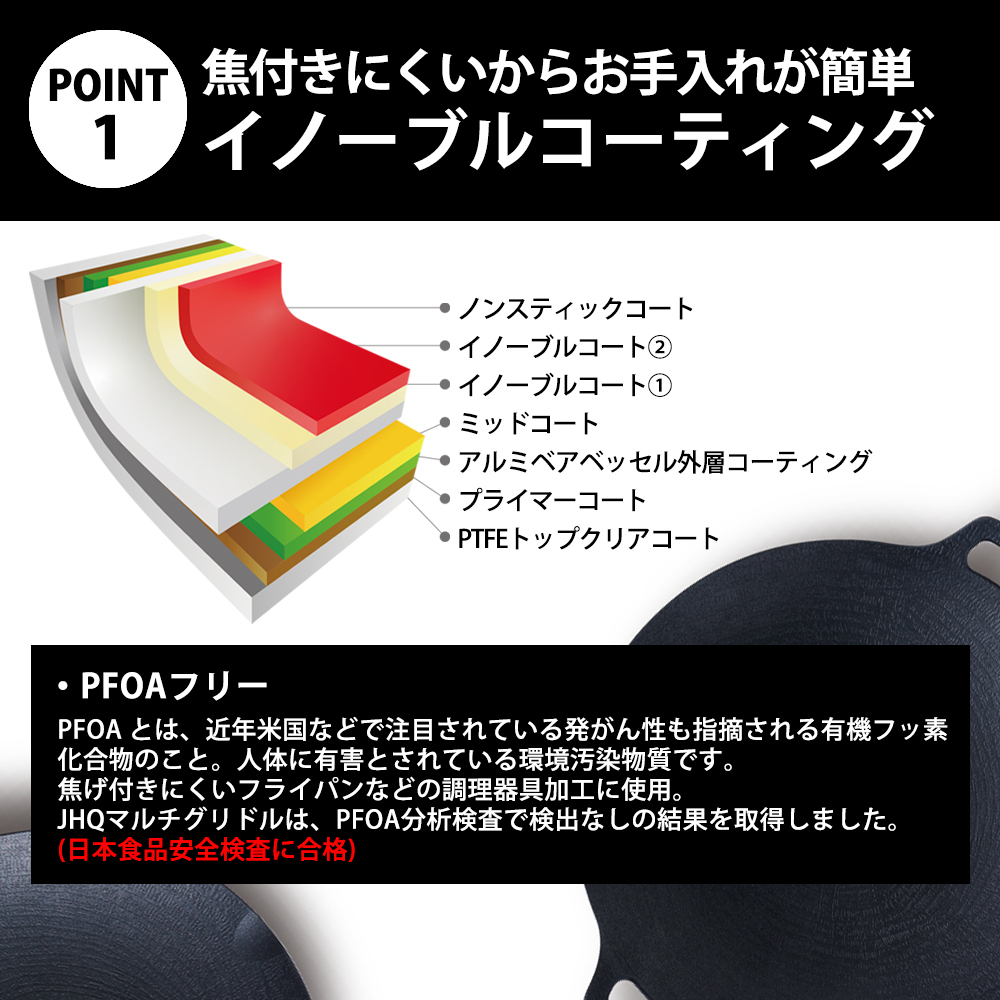 JHQ（ジェイエイチキュー） マルチグリドル JHQ 36cm 深型 正規品 鉄板