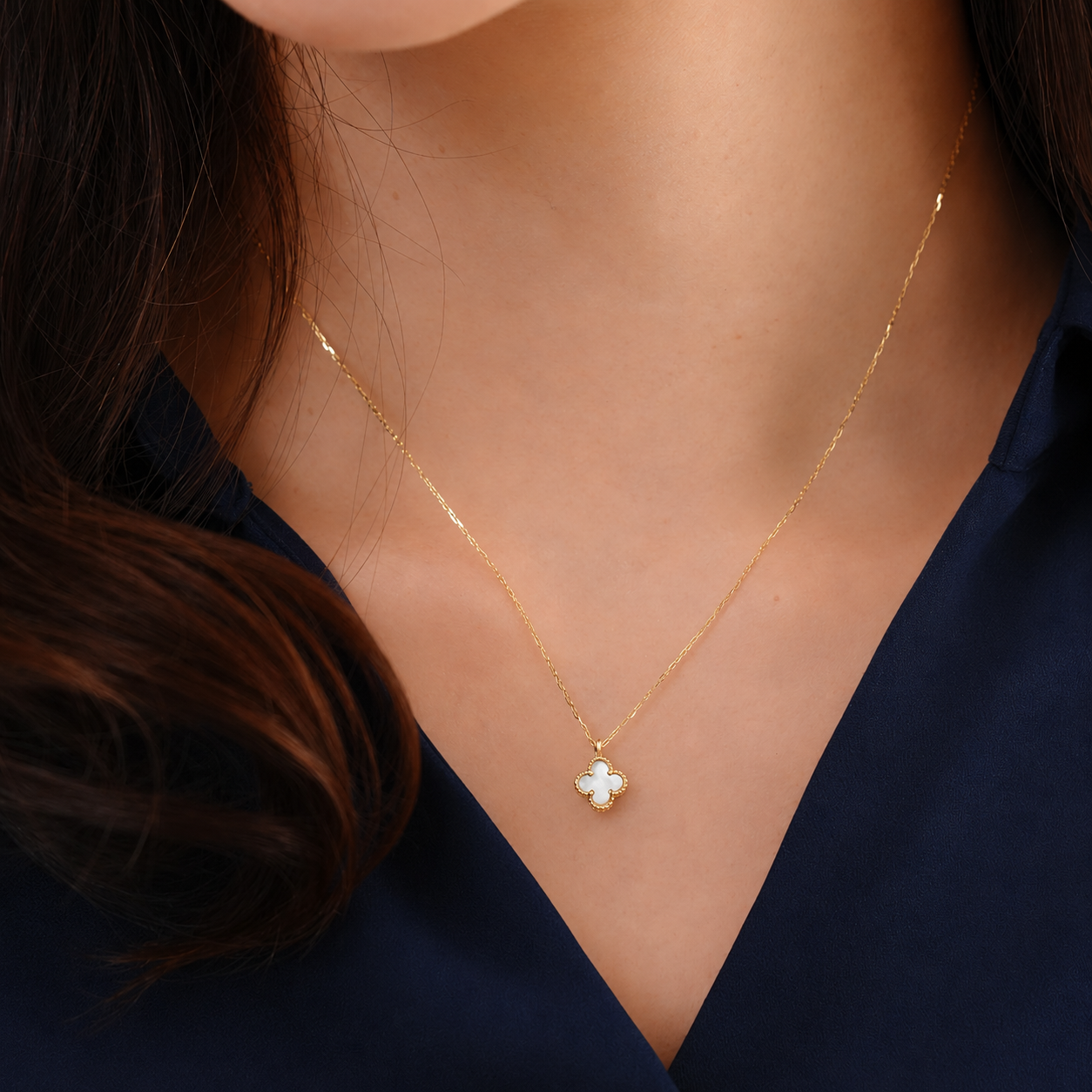 22K レディース用ネックレス ネックレス レディース 18k ゴールド k18 金属アレルギー対応 18金