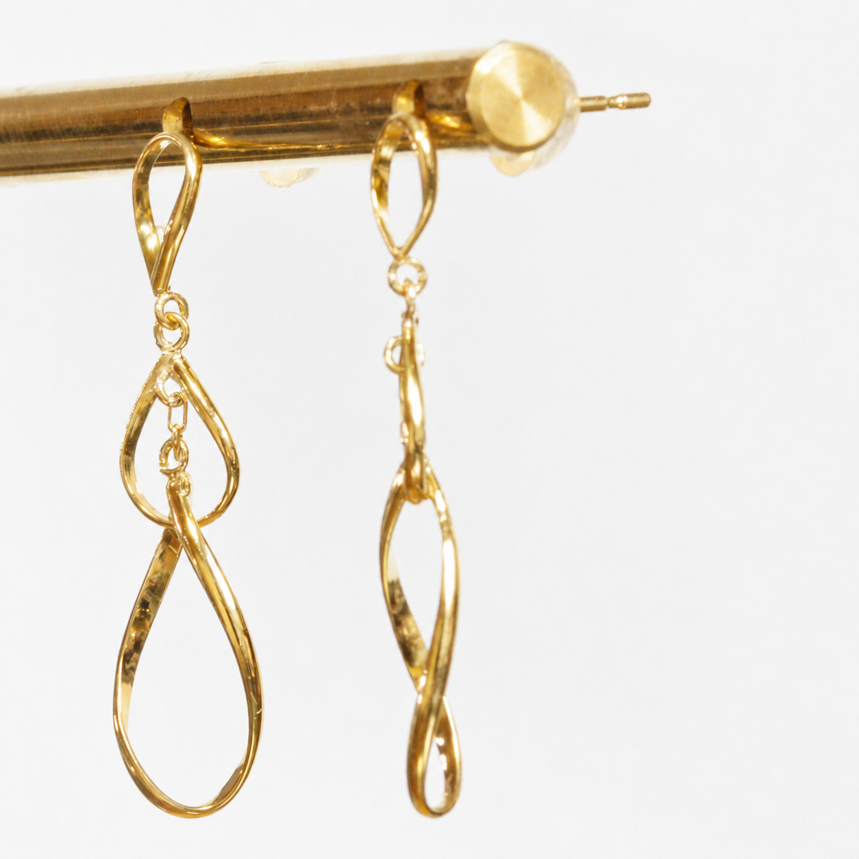 K18 ピアス イエローゴールド レディース ...の詳細画像4