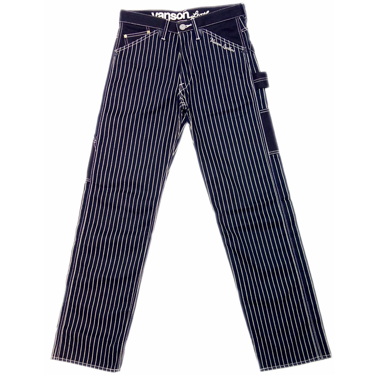 VANSON（バンソン） ペインター パンツ メンズ ウォバッシュ B NVBL