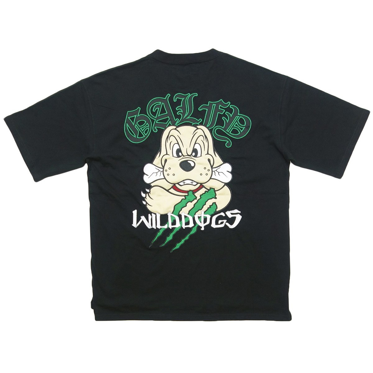 ガルフィー GRAFFITOWN オーバーサイズ Tシャツ xl 黒　刺繍 ガルフィー GRAFFITOWN オーバーサイズ Tシャツ xl 黒 刺繍