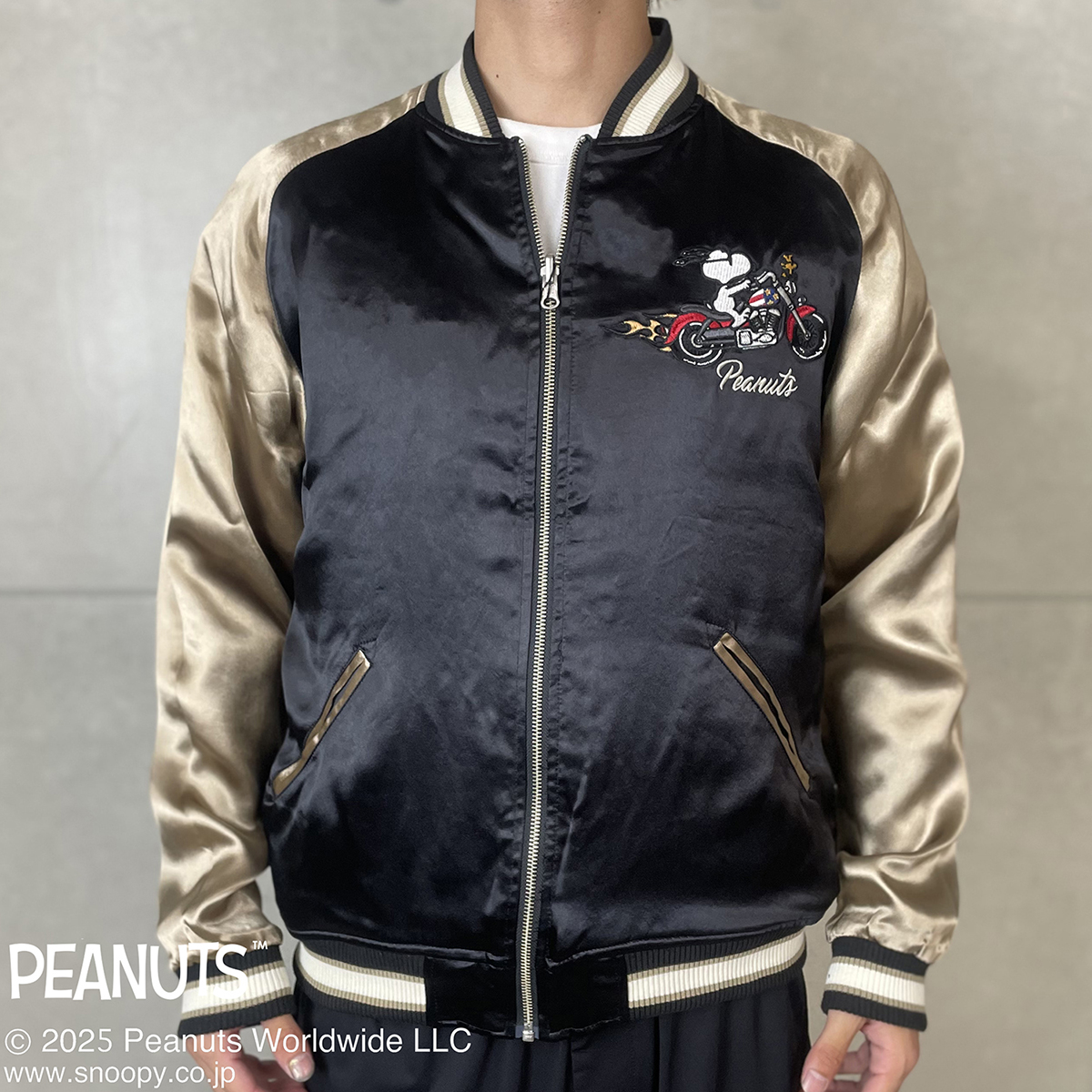 Flag staff（フラッグスタッフ） スヌーピー スカジャン ジャケット