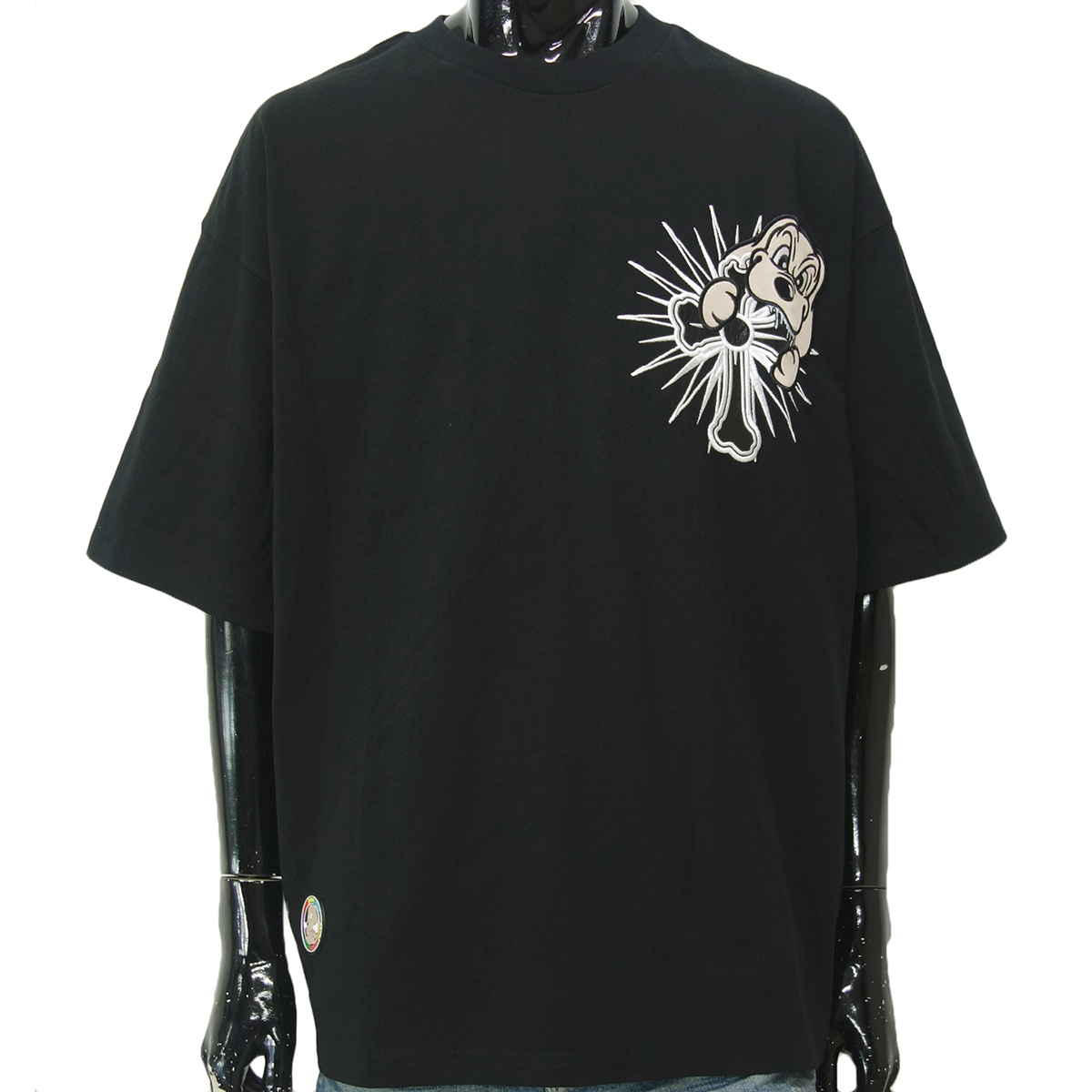 GALFY（ガルフィー） 十字架 半袖 Tシャツ 黒 162041 MCF : 和柄と 