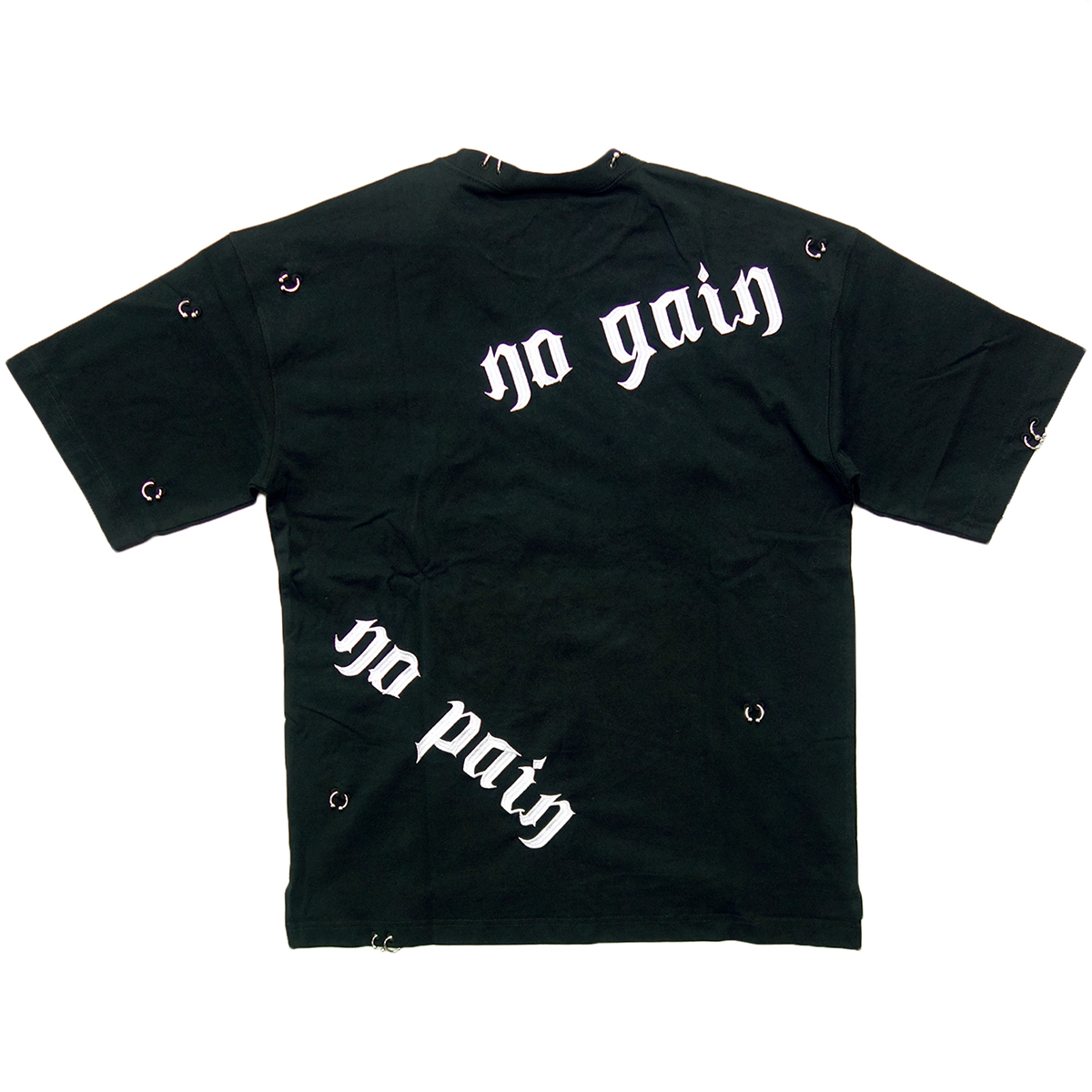 GALFY（ガルフィー） ピアス 半袖 Tシャツ 黒 162028 MCF : 和柄と