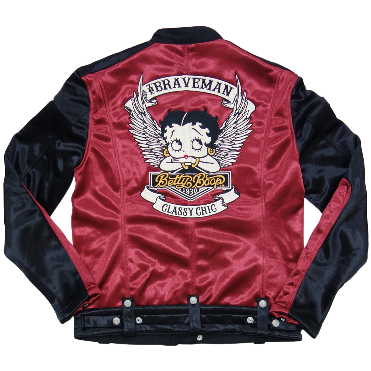 高額売筋】 ボンディングライダースジャケット THE BRAVEMAN×LOONEY