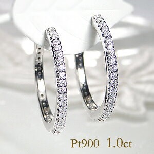 H*い様 ダイヤモンド 1ct Pt900 ピアス 約0.79g pt900 プラチナ ダイヤモンド ダイヤ ピアス 1.0ct 1カラット Gカラー