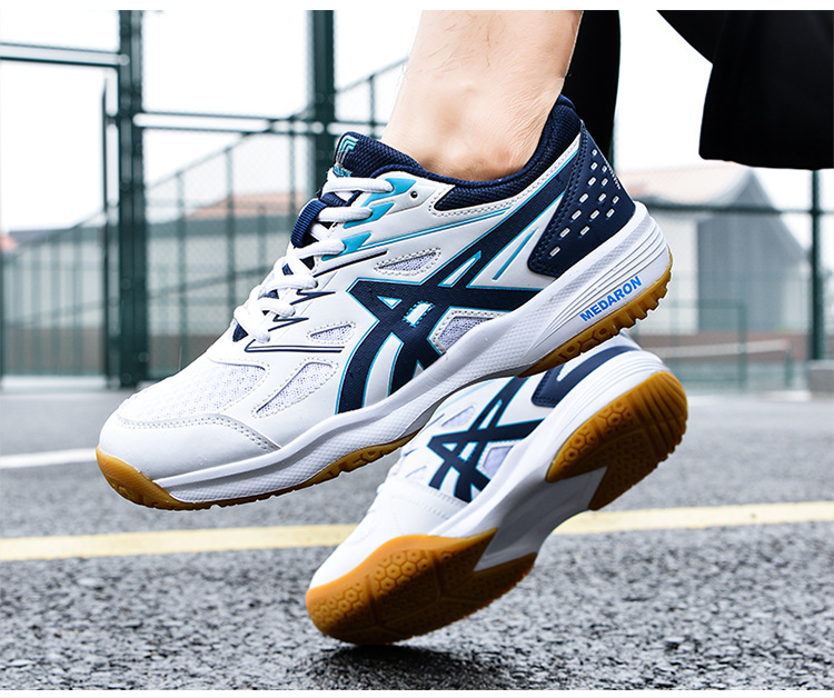 男女兼用 テニスシューズ - 軽量 ピックルボール & バドミントン