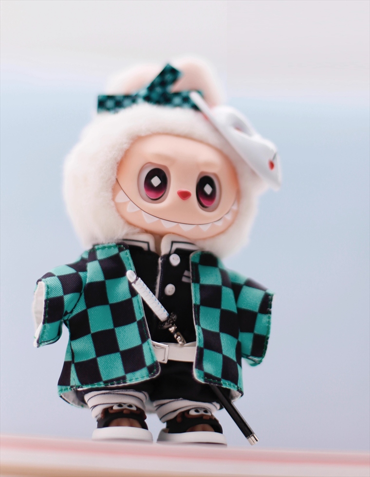 ぬいぐるみ用服 Labubu服 ラブブ服 着物 ぬいぐるみ用 ぬい撮り 和服