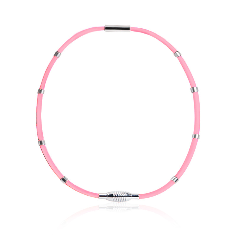 YONEX 磁気ネックレス ピンク♪ 送料無料】磁気ネックレス メンズ スポーツネックレス レディース