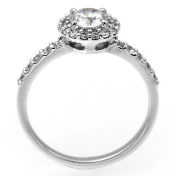 婚約指輪 安い ダイヤモンド プラチナ 0.3カラット 鑑定書付 0.303ct D 