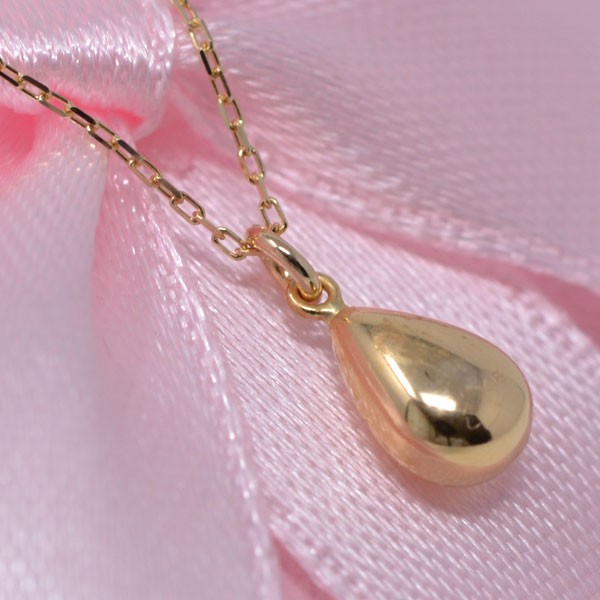Y*)様 ペンダント ネックレス 18K 雫チャーム しずく 雫 ネックレス ペンダント K18 18金 18K ゴールド