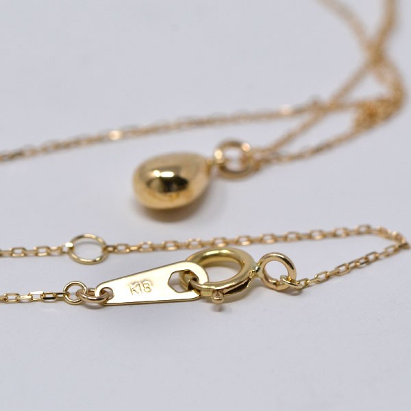 Y*)様 ペンダント ネックレス 18K 雫チャーム しずく 雫 ネックレス ペンダント K18 18金 18K ゴールド