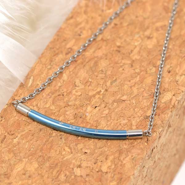 Phiten fe-fe チタンネックレス 40〜50cm チタン ネックレス ファイテン fe-fe phiten フェフェ ブルー メンズ