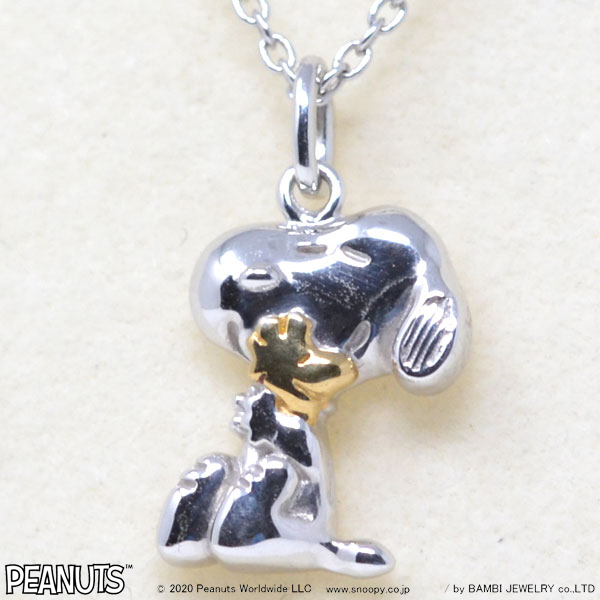 PEANUTS＆CO スヌーピー ネックレス SNOOPY ウッドストック
