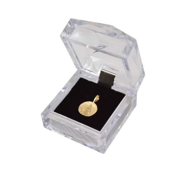 18金 ペンダントトップ K18 マリア 聖母マリア マリア像 トップ コイン